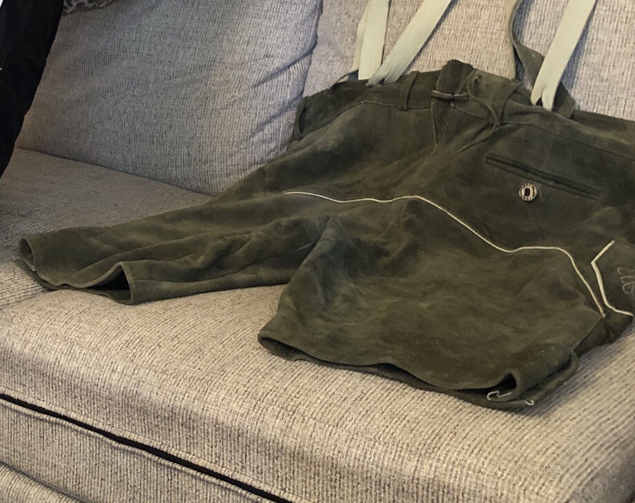 Echoes Order Futter Real Leather With Lining Size 44 With Pockets With Embrodry