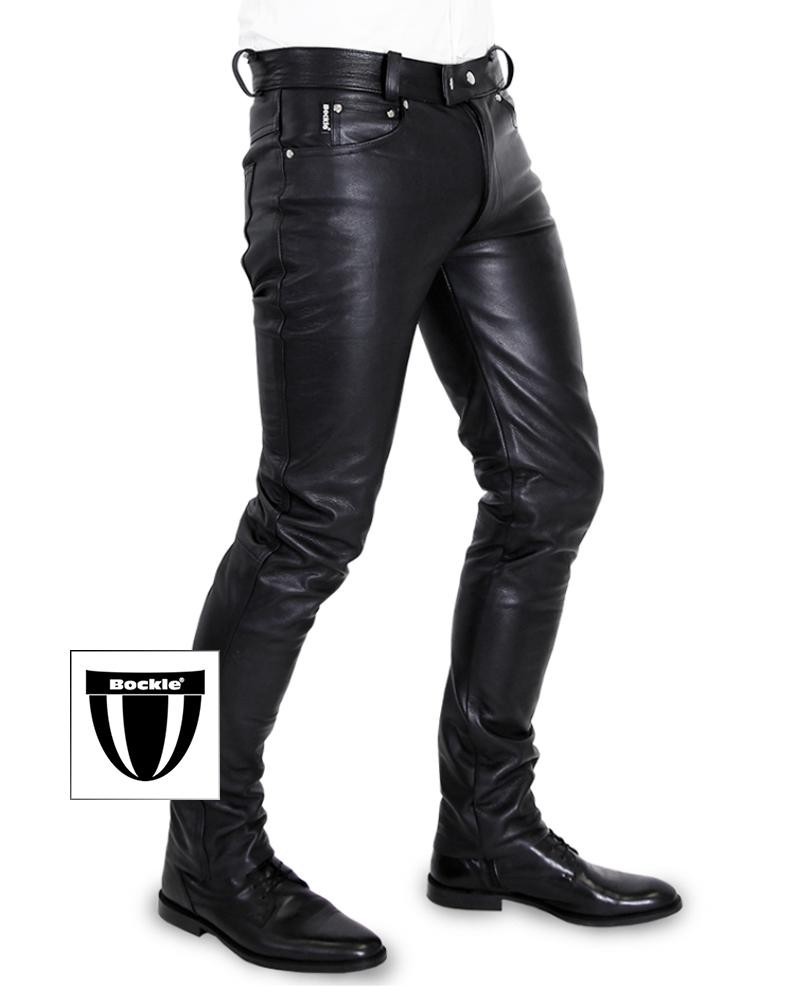 Bockle® Big Cheeker Echte Lederhose Lederjeans Herren Leder Hose BOCKLEDER.DE