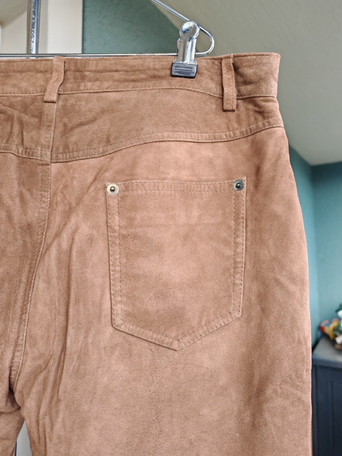 Reitmayer Mens Leather Trousers 48-50 Goat Suede