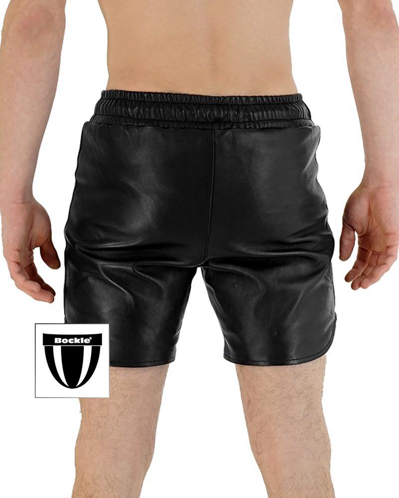 Bockle ® cycling leather shorts short leather pants leather pants lamb leather pants men’s
