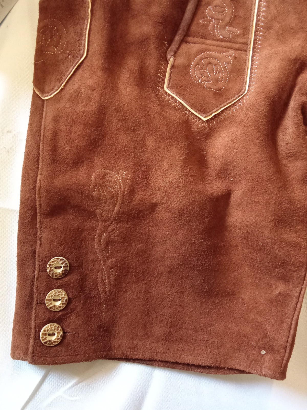 Bavaria Trachten Lederhosen Men’s Size 28 New