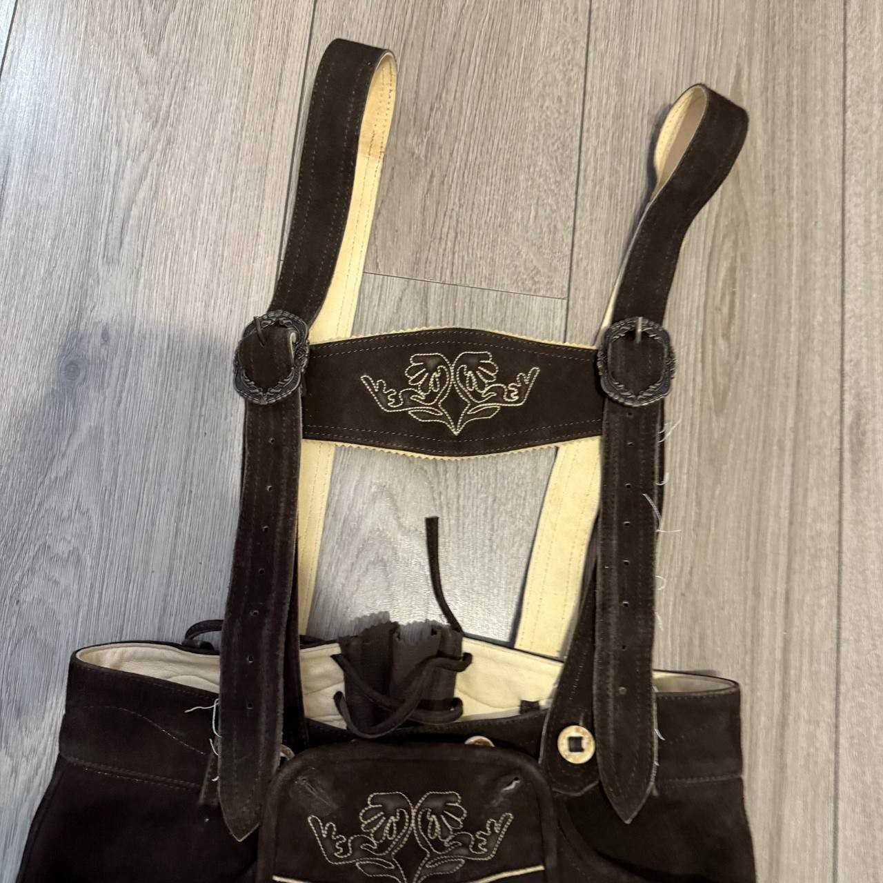Kruger Buam Men’s Lederhosen Germany Traditional Model 910