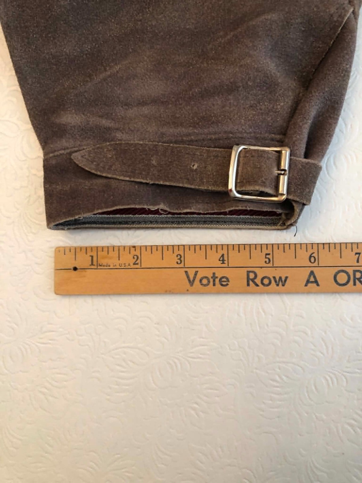 Vintage German Suede Kniebundhosen Knee-length Lederhosen Pants Adult Small