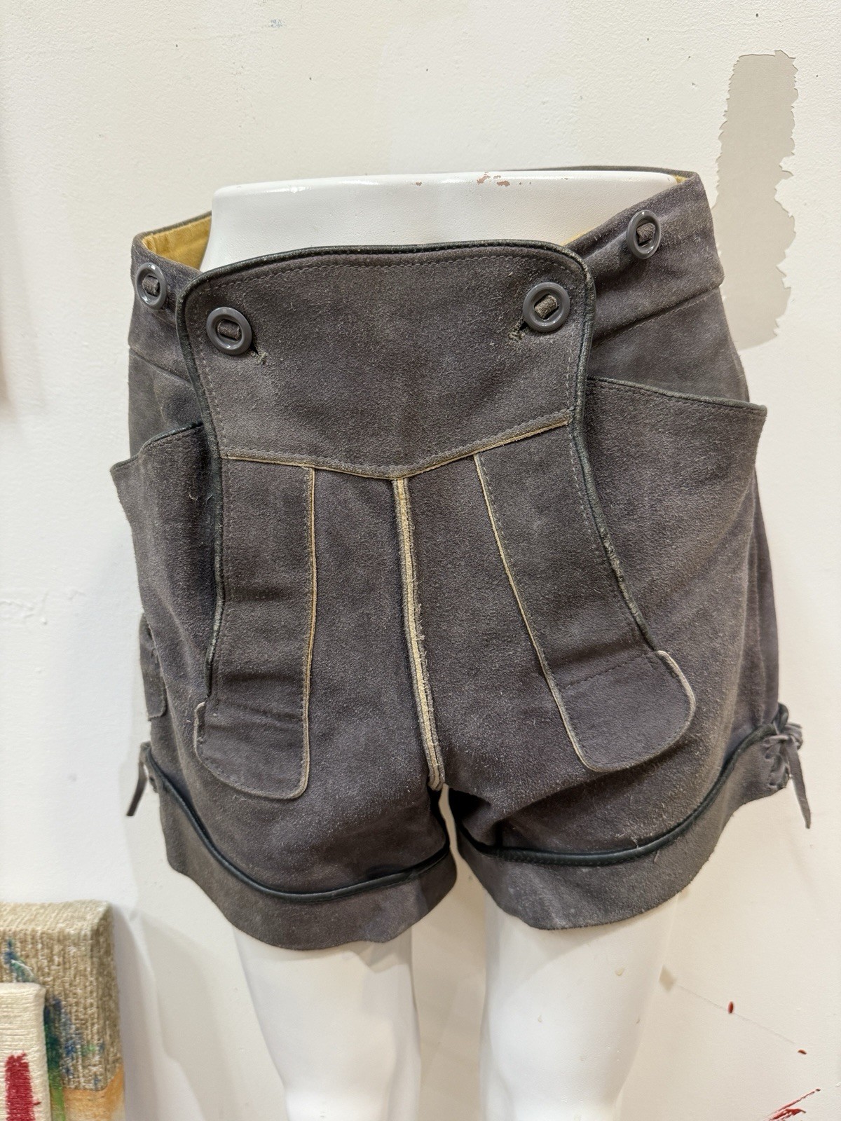 Bergfruend Lederhosen Leather Shorts Boys EU Size 44 – US Size 29