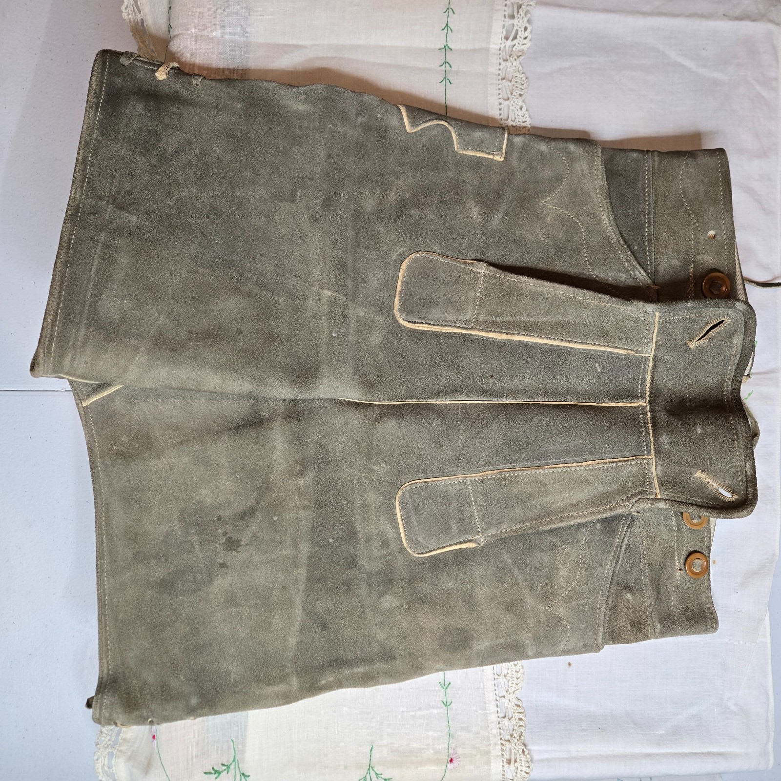 Lederhosen, thick leather material, Authentic