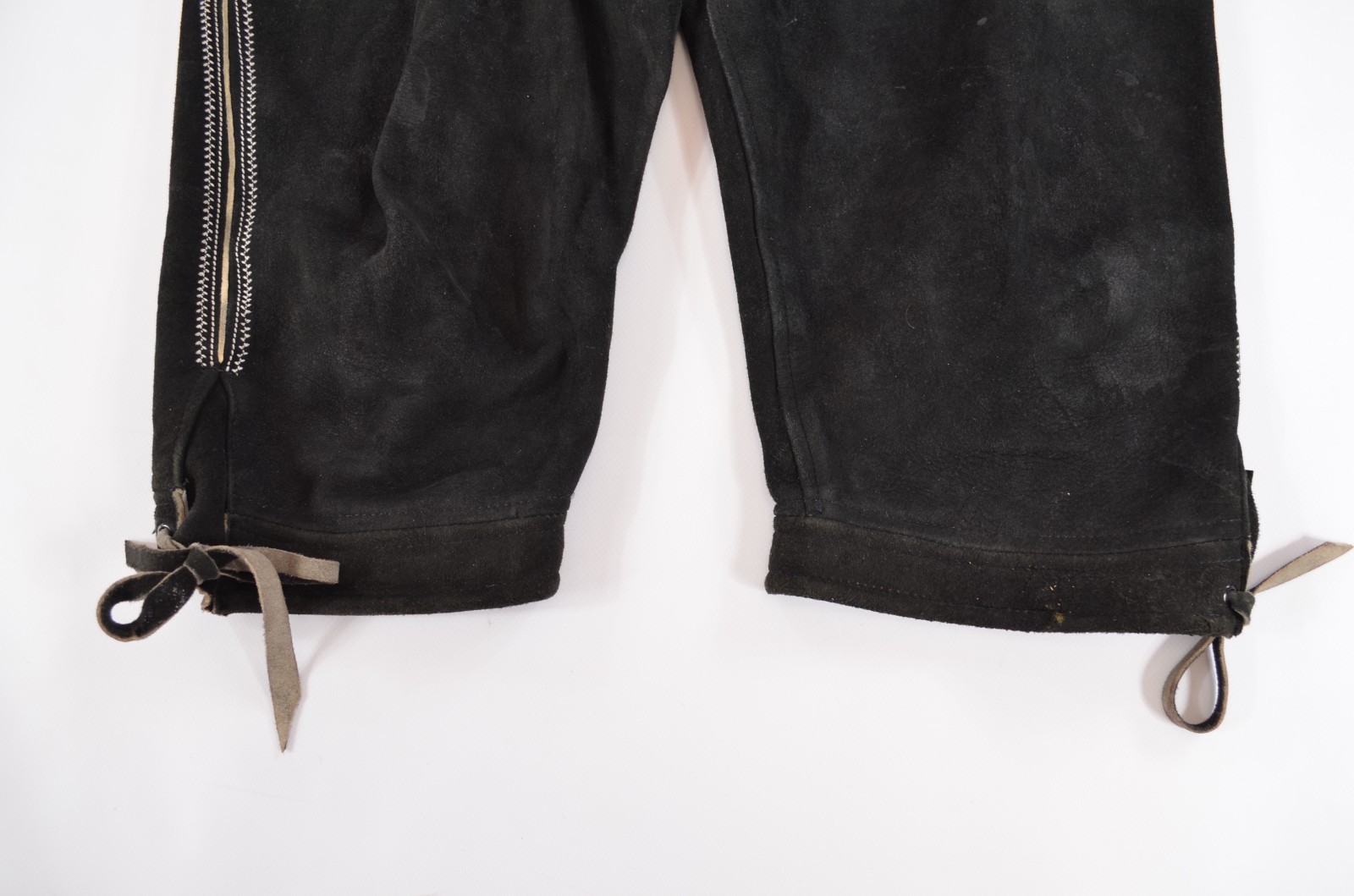 Vintage HandMade Bavarian Lederhosen Leather Pants Men’s sz US ~ W38 / EUR ~ XXL