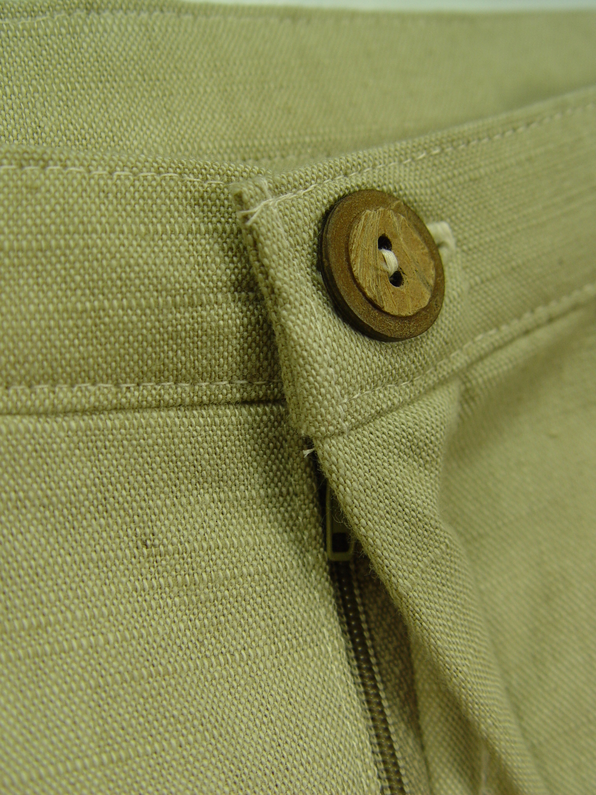 Upcycling Herren Shorts kurze Trachten Hot Pants aus Leinen UCS002 Gr.52