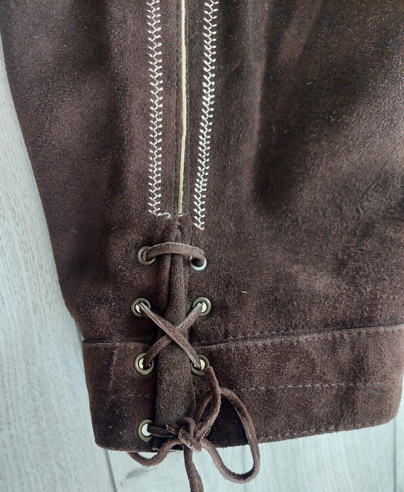 Bavarian Lederhosen LIVERGY, Shorts Leather, size EU 48, US – M , used, Pakistan