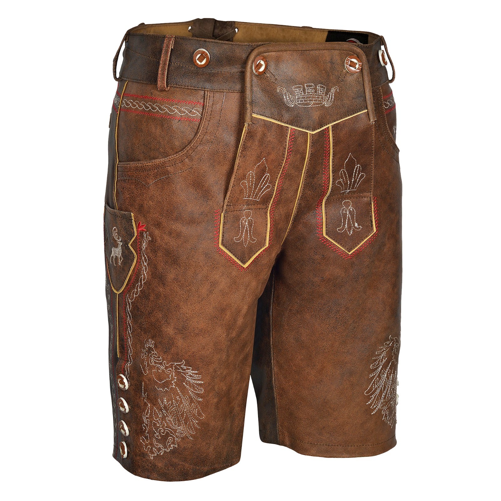 Traditional Germen Men Lederhosen Stormer Leather Lederhosen Oktoberfest Outfit