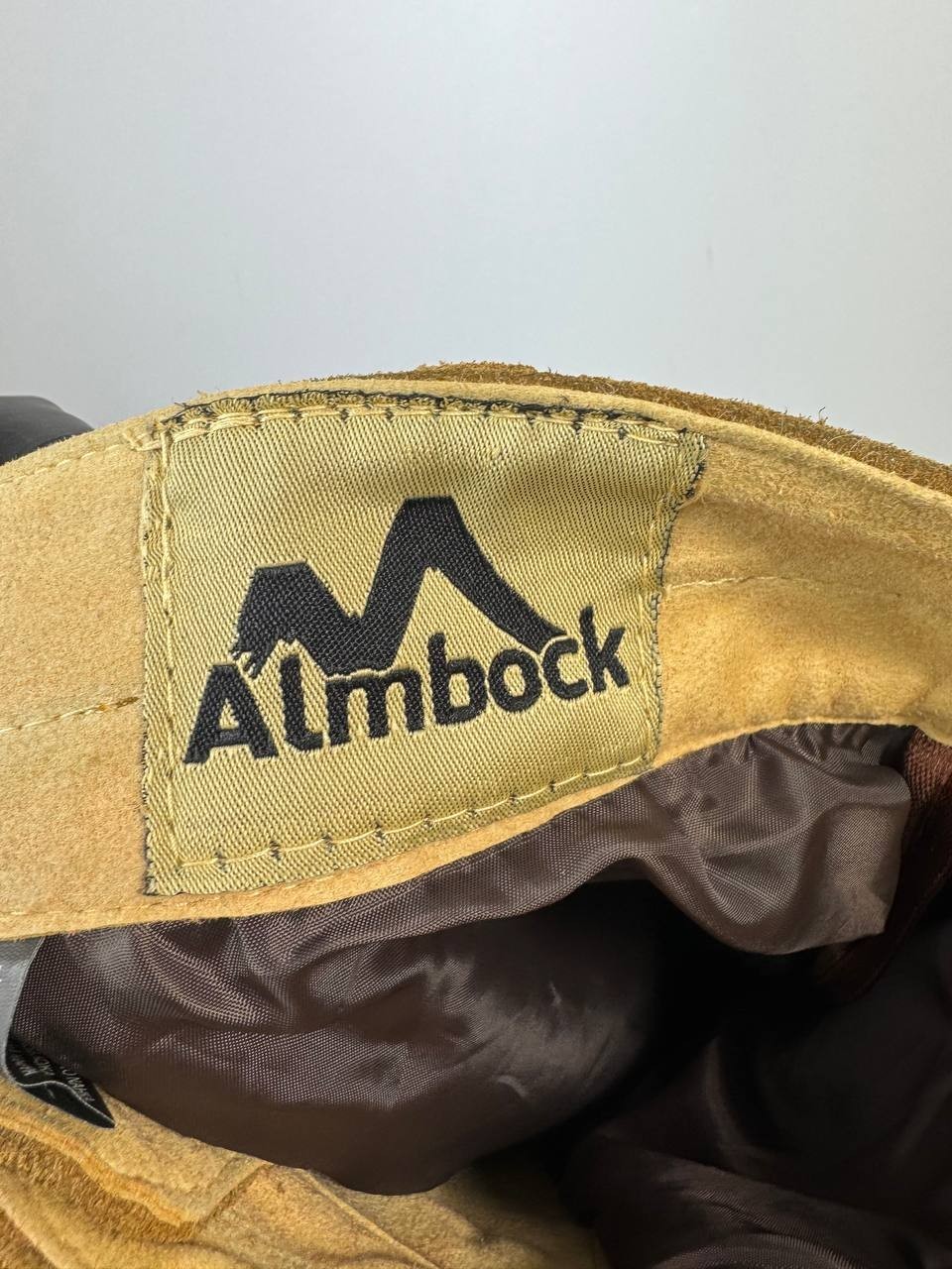Almbock Genuine Leather Suede Lederhosen Bavarian Oktoberfest Trachten Men 48