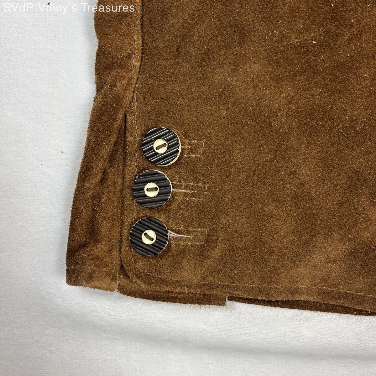 Vintage Edelnice Genuine Leather Embroidered Lederhosen Trachtenmode Sz 46