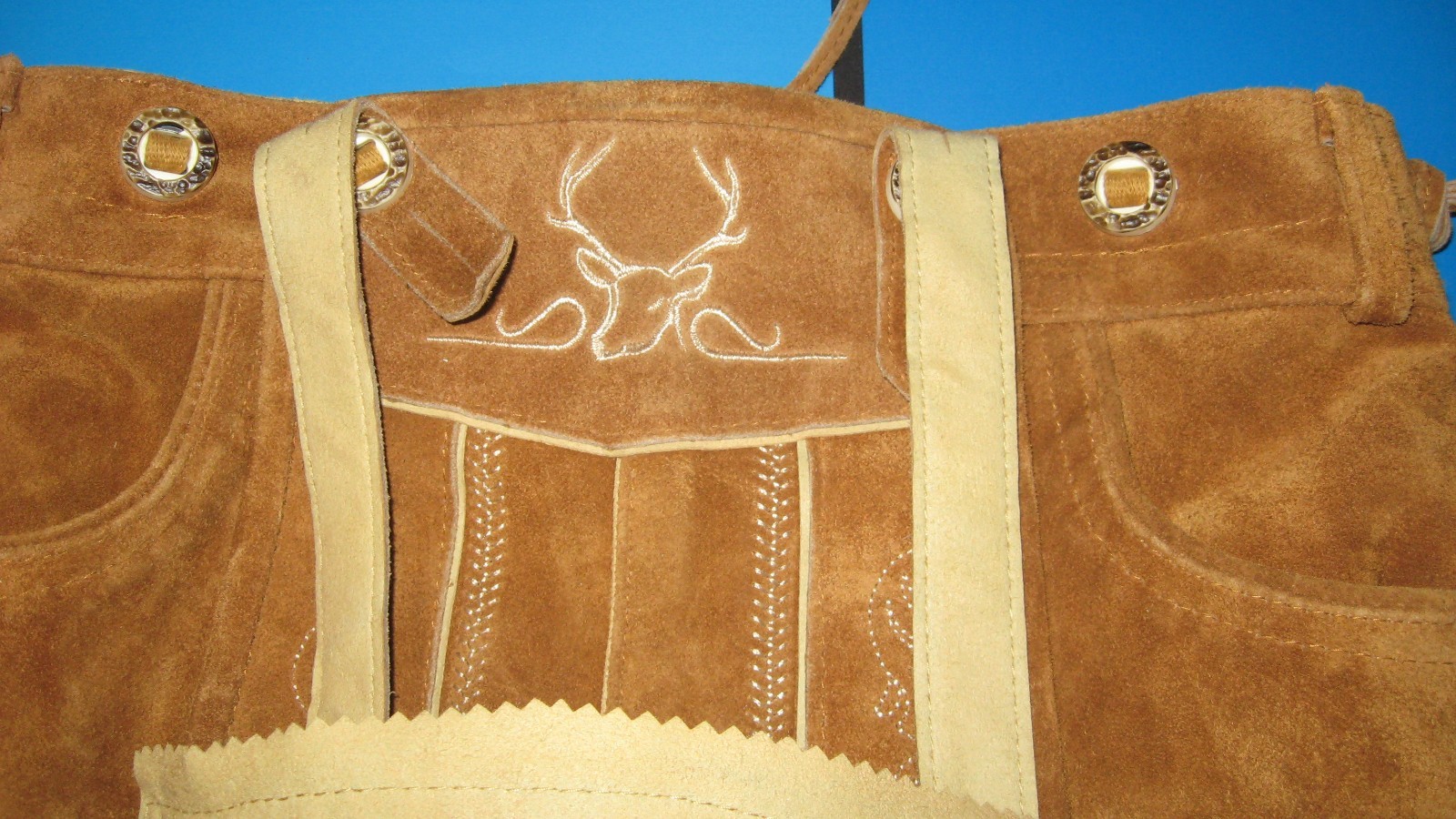 Bavaria Trachten Leather Lederhosen Shorts – Size 11-14 Pre owned. Excellent
