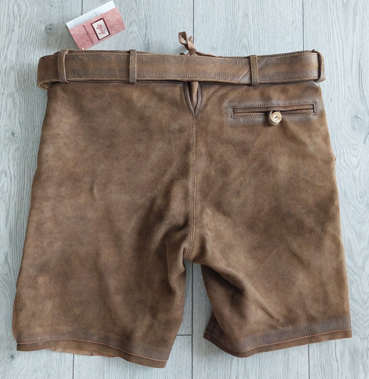 Bavarian Lederhosen Fuchs Trachtenmoden, Shorts Leather, size EU50 US – M, India