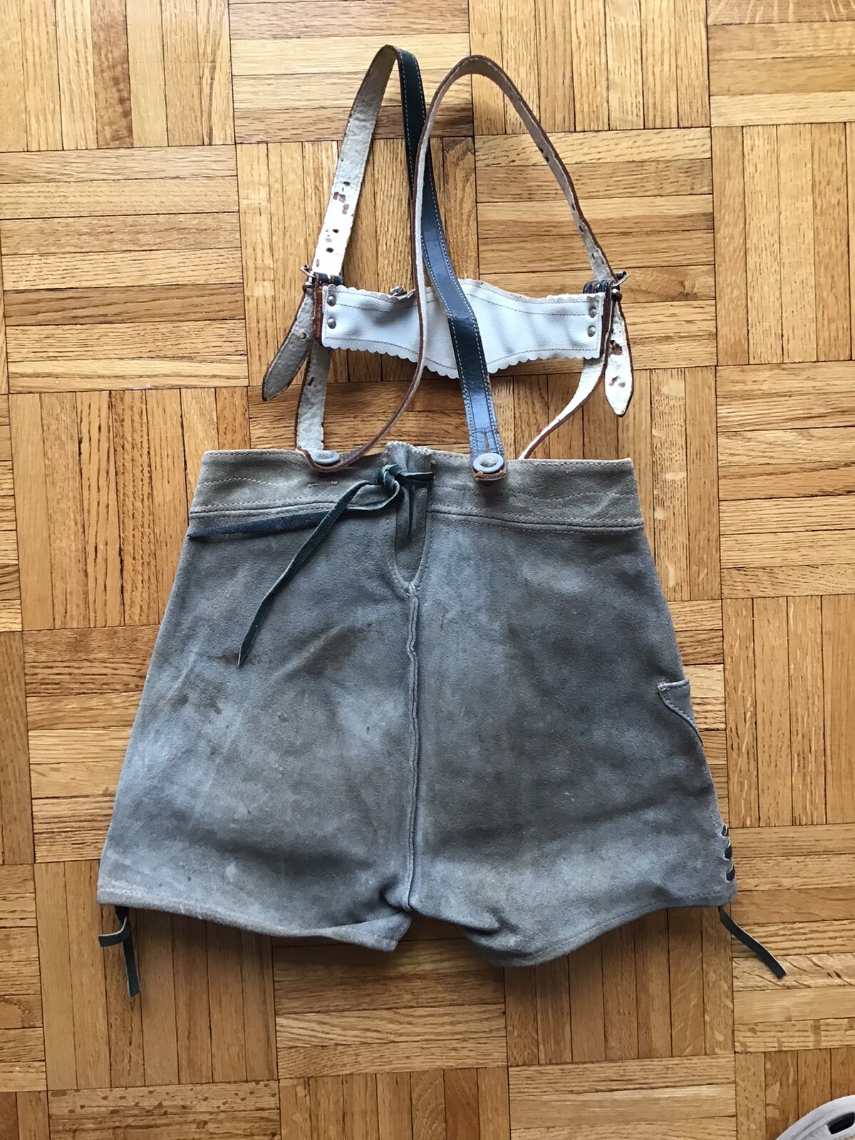 Vintage Children’s Leather Lederhosen by Pfaffenreller