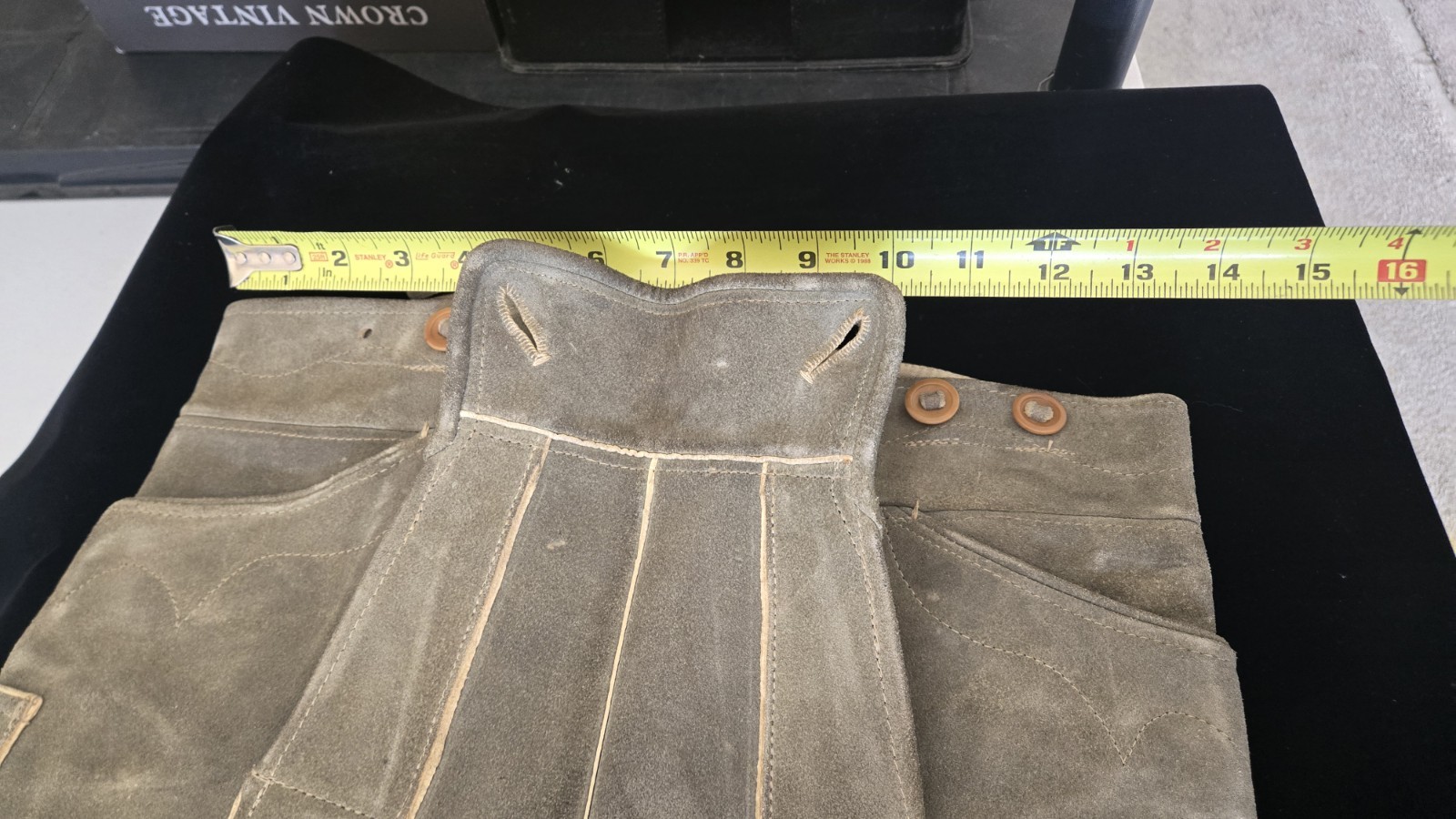Lederhosen, thick leather material, Authentic