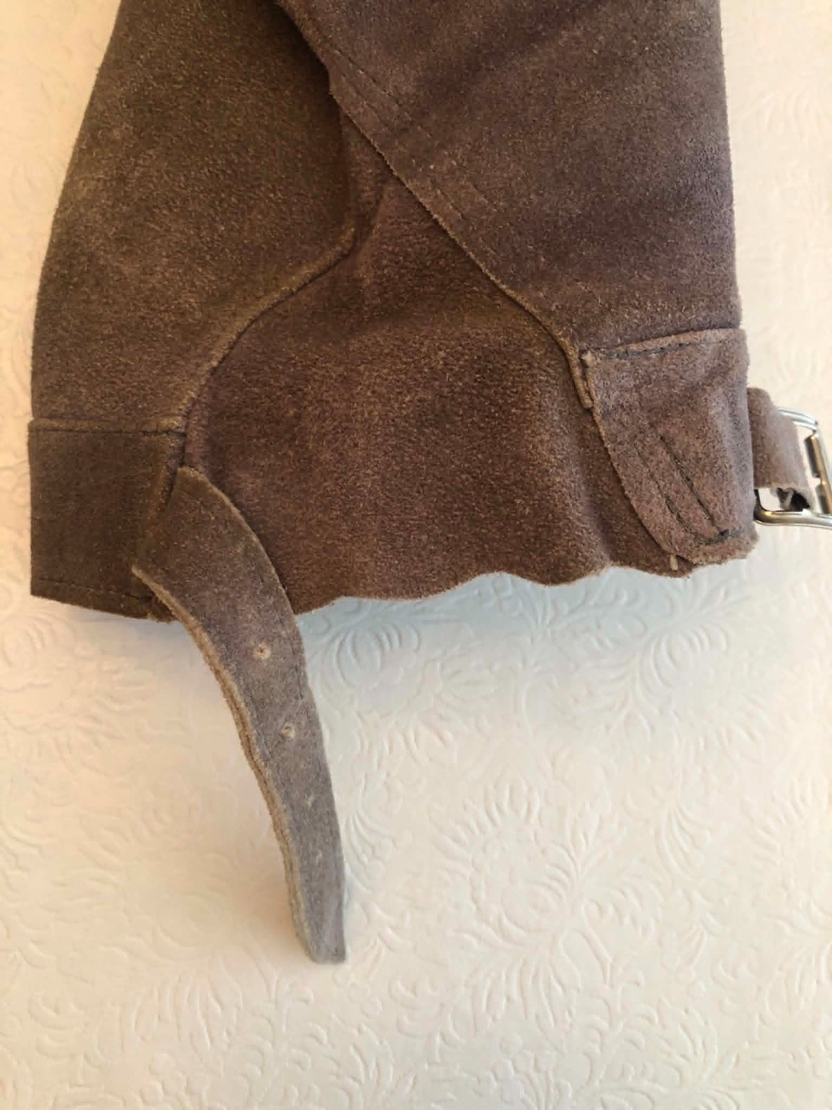Vintage German Suede Kniebundhosen Knee-length Lederhosen Pants Adult Small