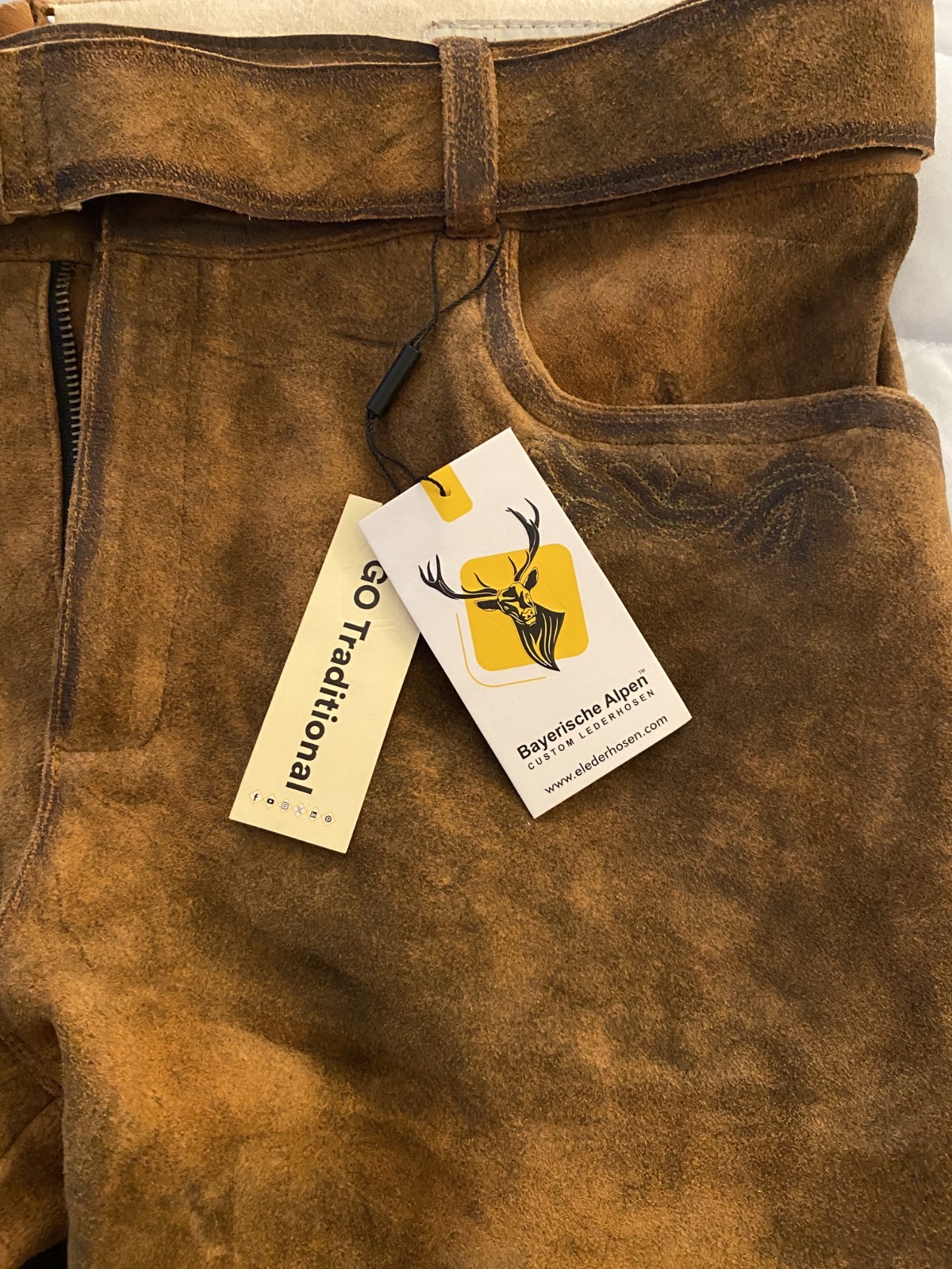 Ziller Alpine Long Lederhosen (NWT-Mens)