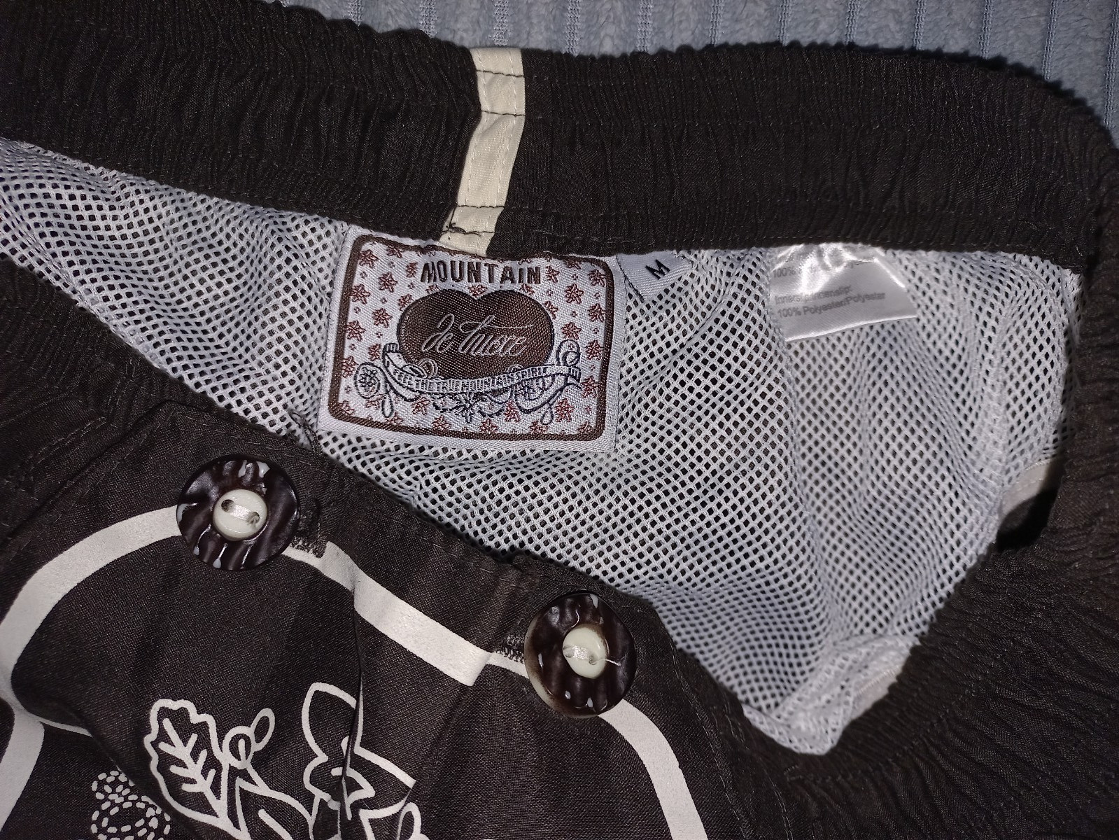 Mountain De Luxe Traditional Lederhosen Trachten shorts pants (Size M)