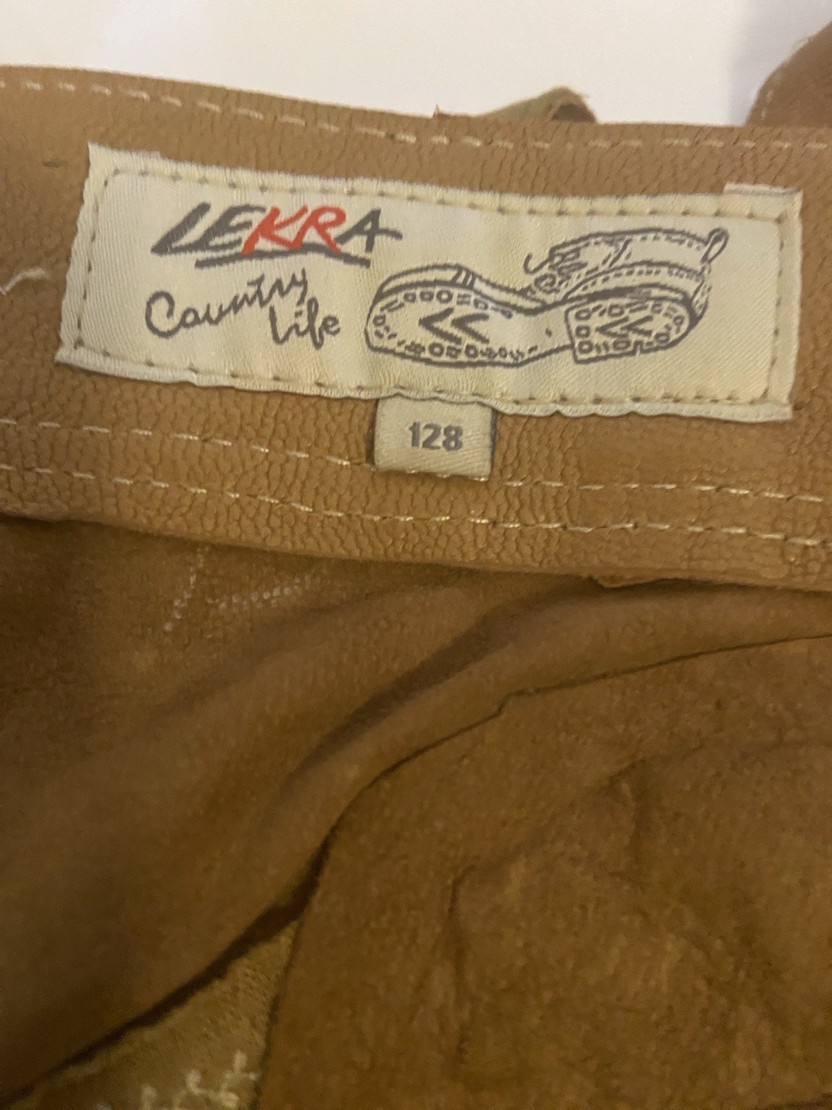 Vintage Lekra Country life Leather Boys German Lederhosen