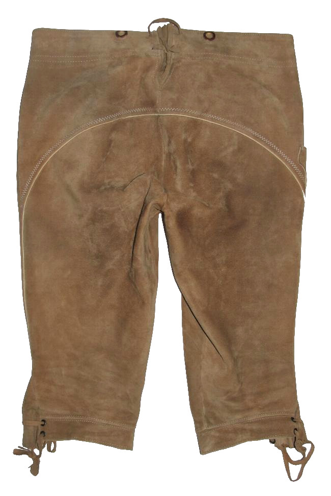 Distler Men’s – Costume/Traditional Costume Kniebund- Leather Pants Beige IN