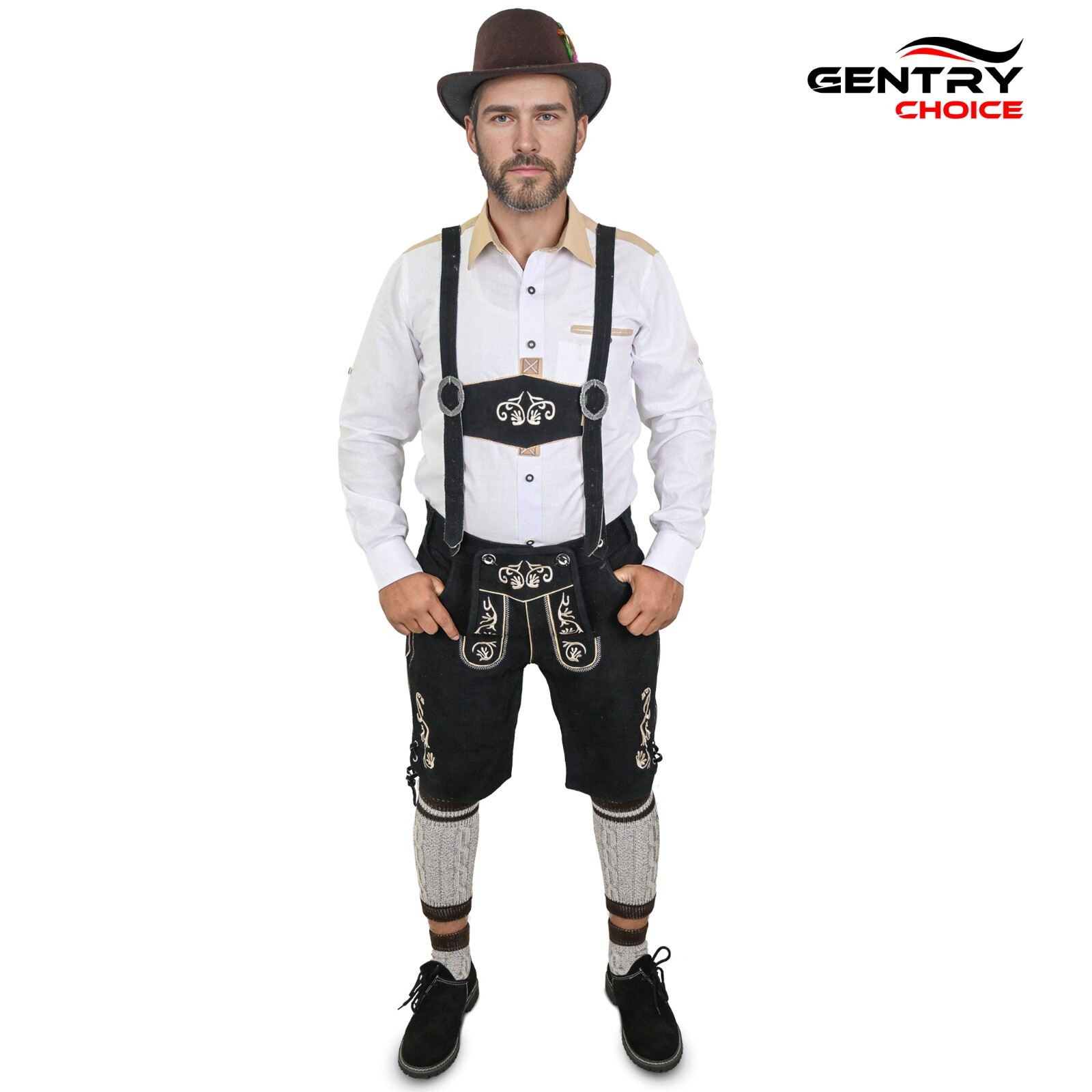 Bavarian Men Trachten Leather Lederhosen Schuts Traditional Oktoberfest Costume