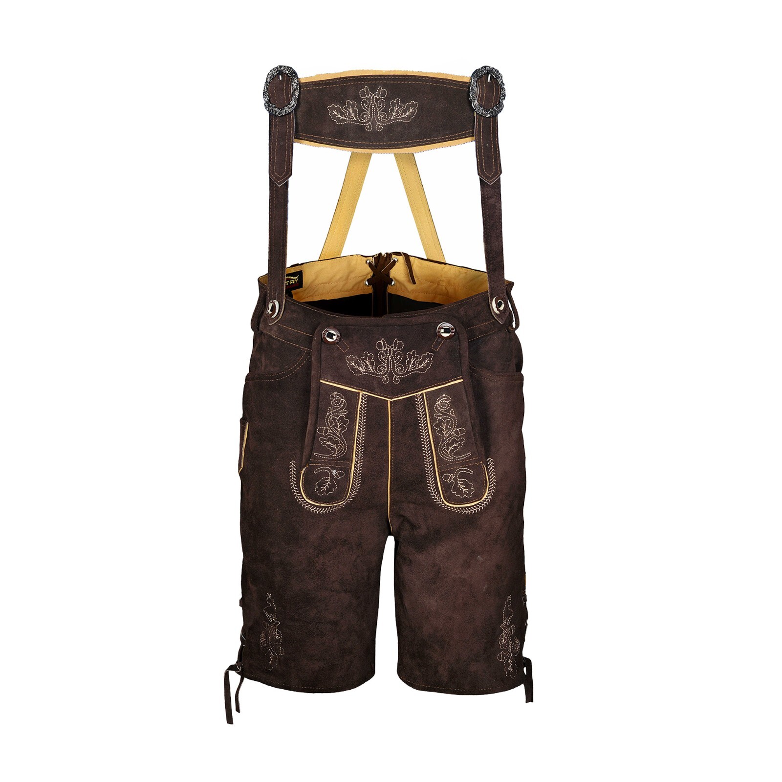 Men Suede Leather Lederhosen Oskar Bavarian Lederhosen German Oktoberfest Dress