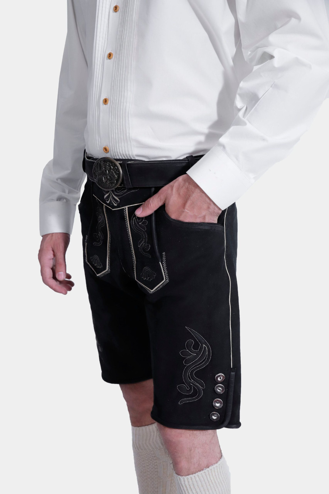 Black Edelweiss Lederhosen