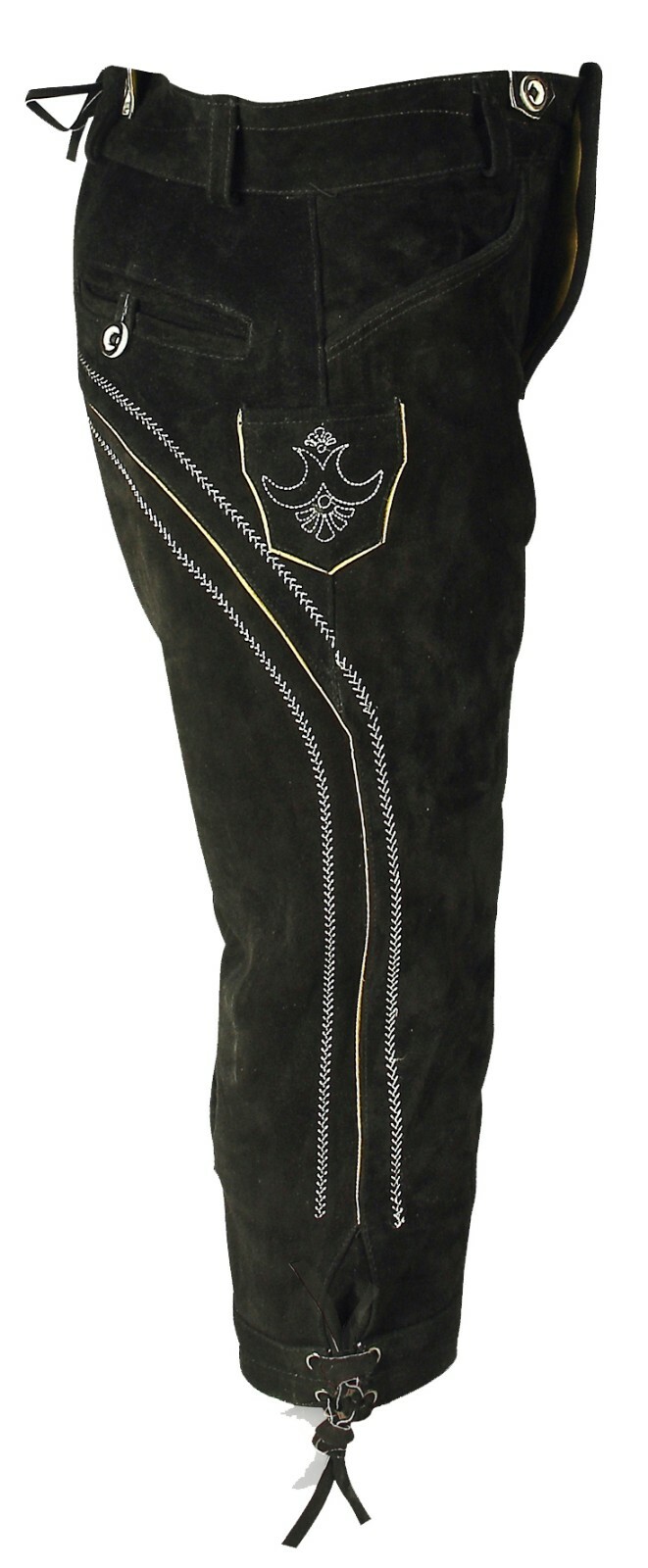 Herren Trachtenset Trachtenlederhose Trachten Set 6tlg Hose Hemd Schuhe SHLGH04