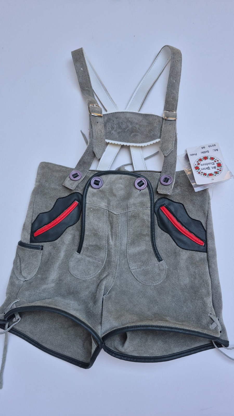 vintage St. Peter Trachten Bavarian lederhosen shorts for kids