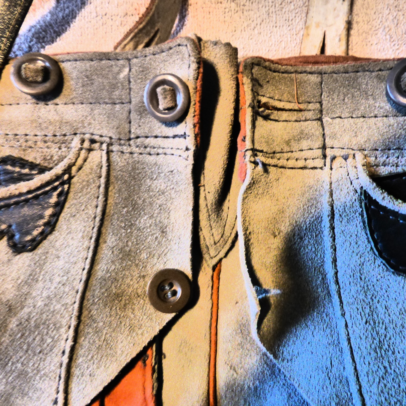 Vintage Bavarian Lederhosen Boys size 28-29 waist Octoberfest Must