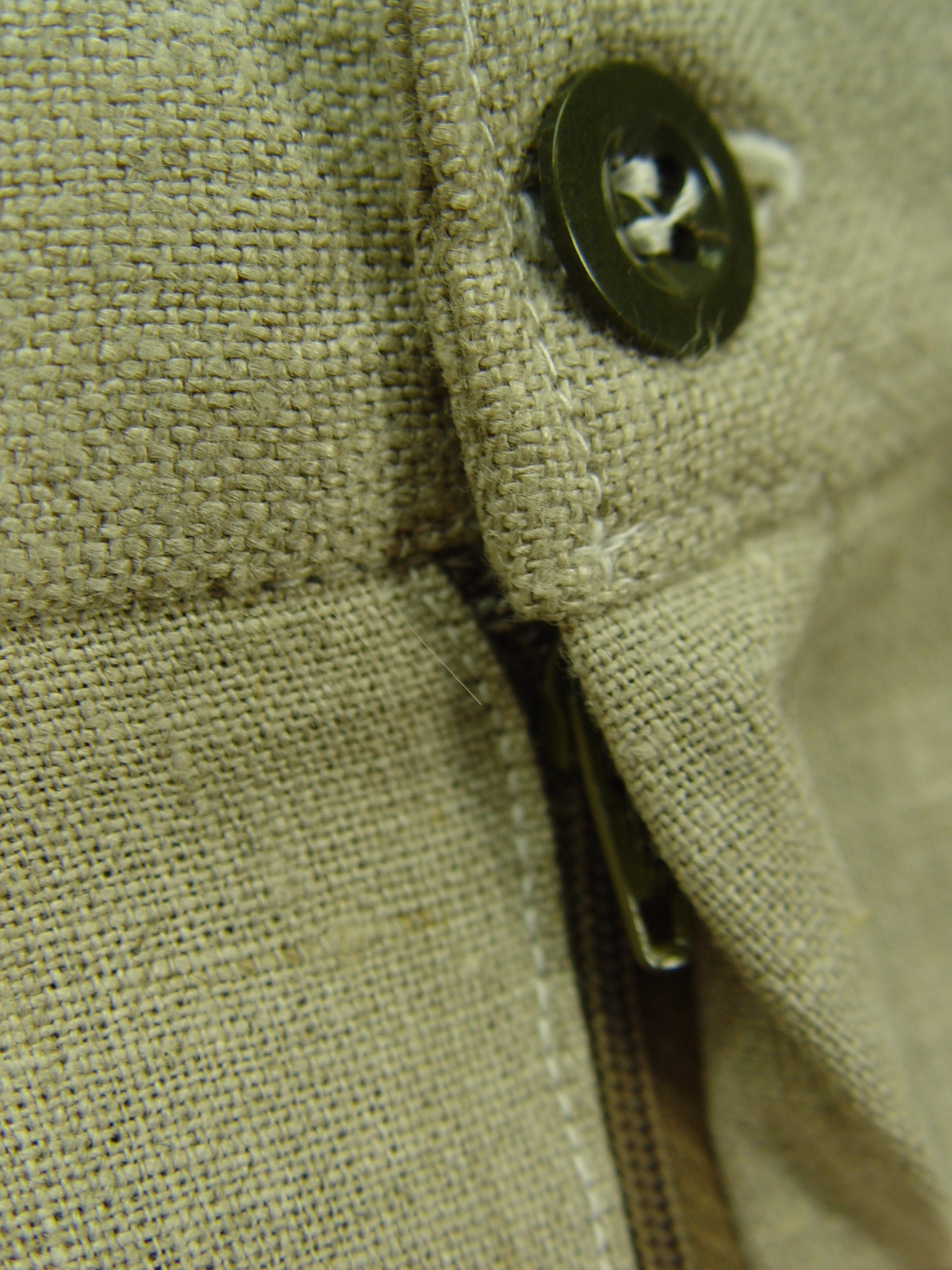 Upcycled men’s shorts short traditional hot pants linen pants UCS003 size 52