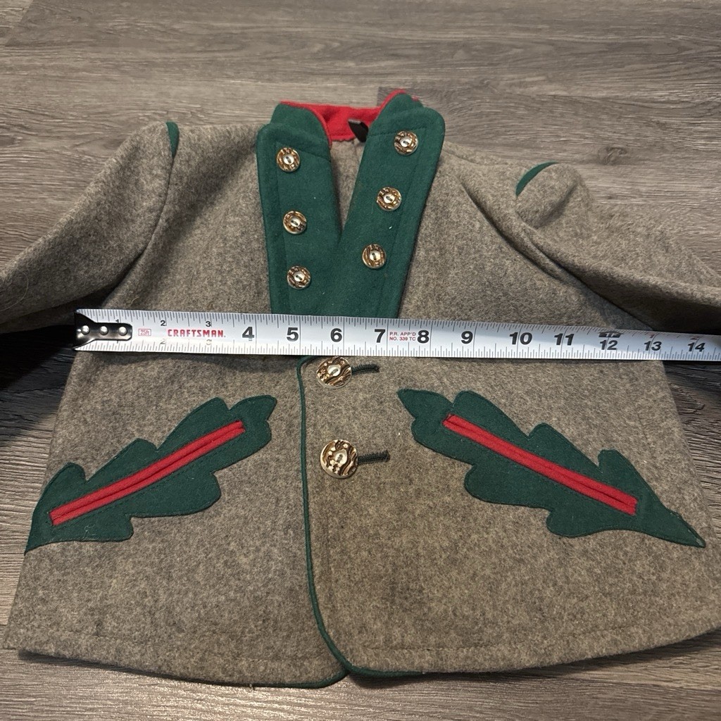 Authentic Kids Lederhosen Bavarian German Oktoberfest Christmas Vintage Set Nice