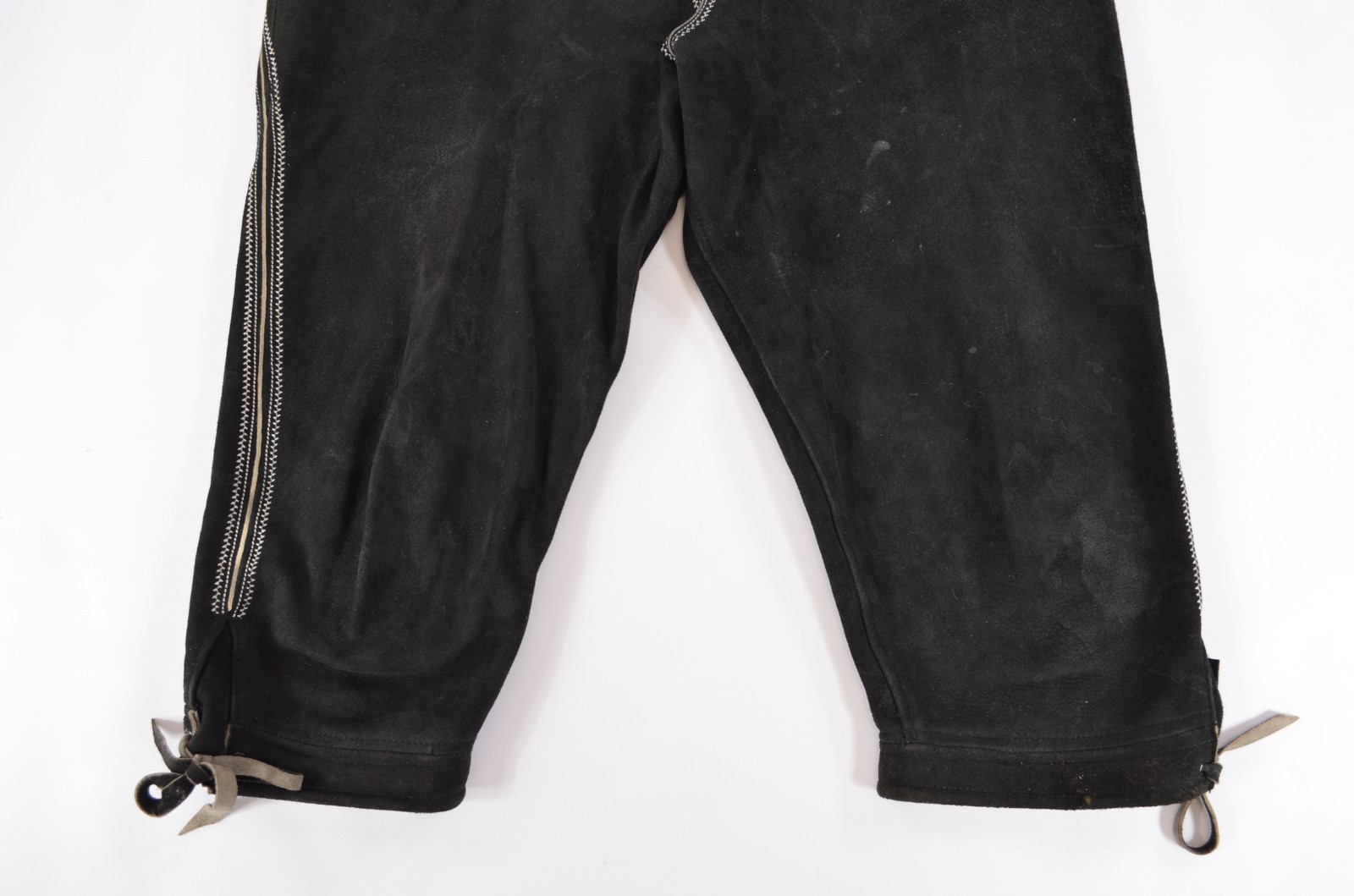 Vintage HandMade Bavarian Lederhosen Leather Pants Men’s sz US ~ W38 / EUR ~ XXL