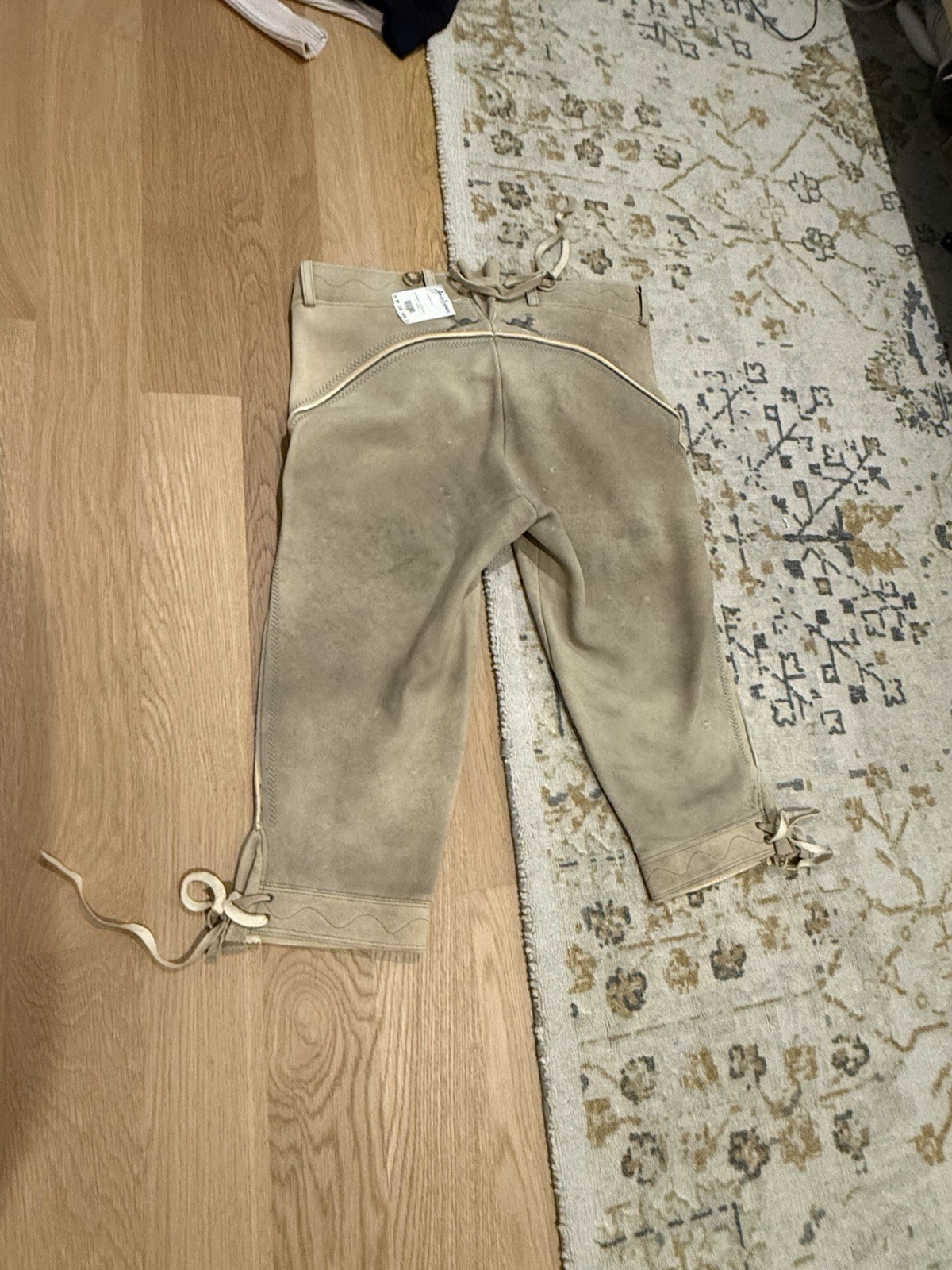 NWT Meindl Angermaier Men’s Lederhosen Trachten Brown Leather