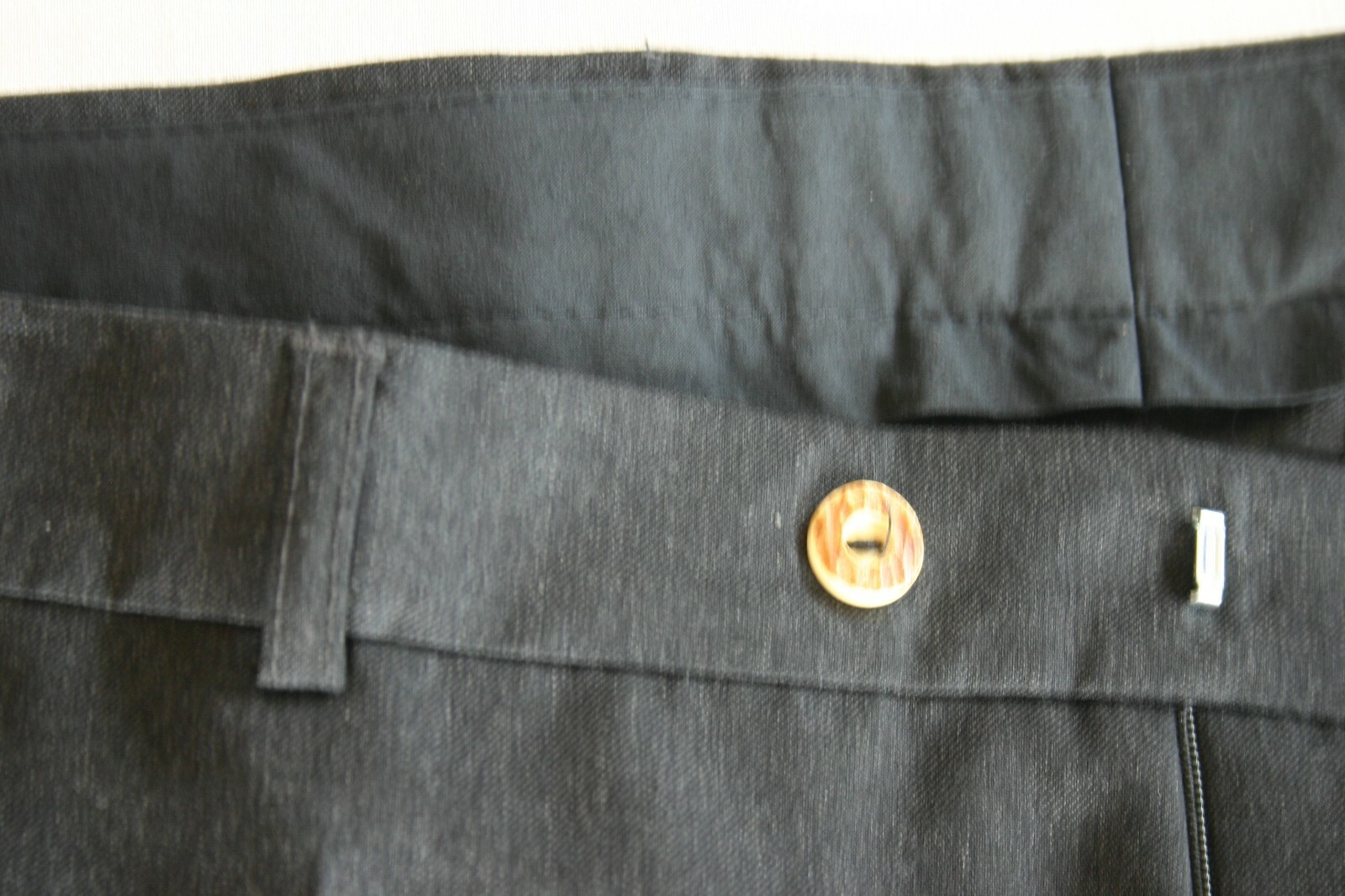 Traditional pants dress pants trousers costume suit virgin wool deer horn gray 31