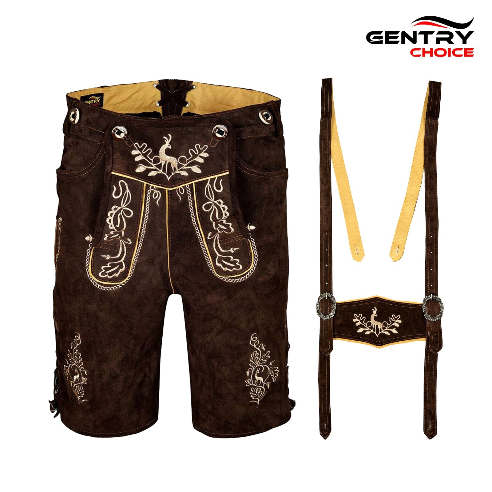 German Bavarian Lederhosen Otto Men Lederhosen Bavarian Oktoberfest Party Outfit