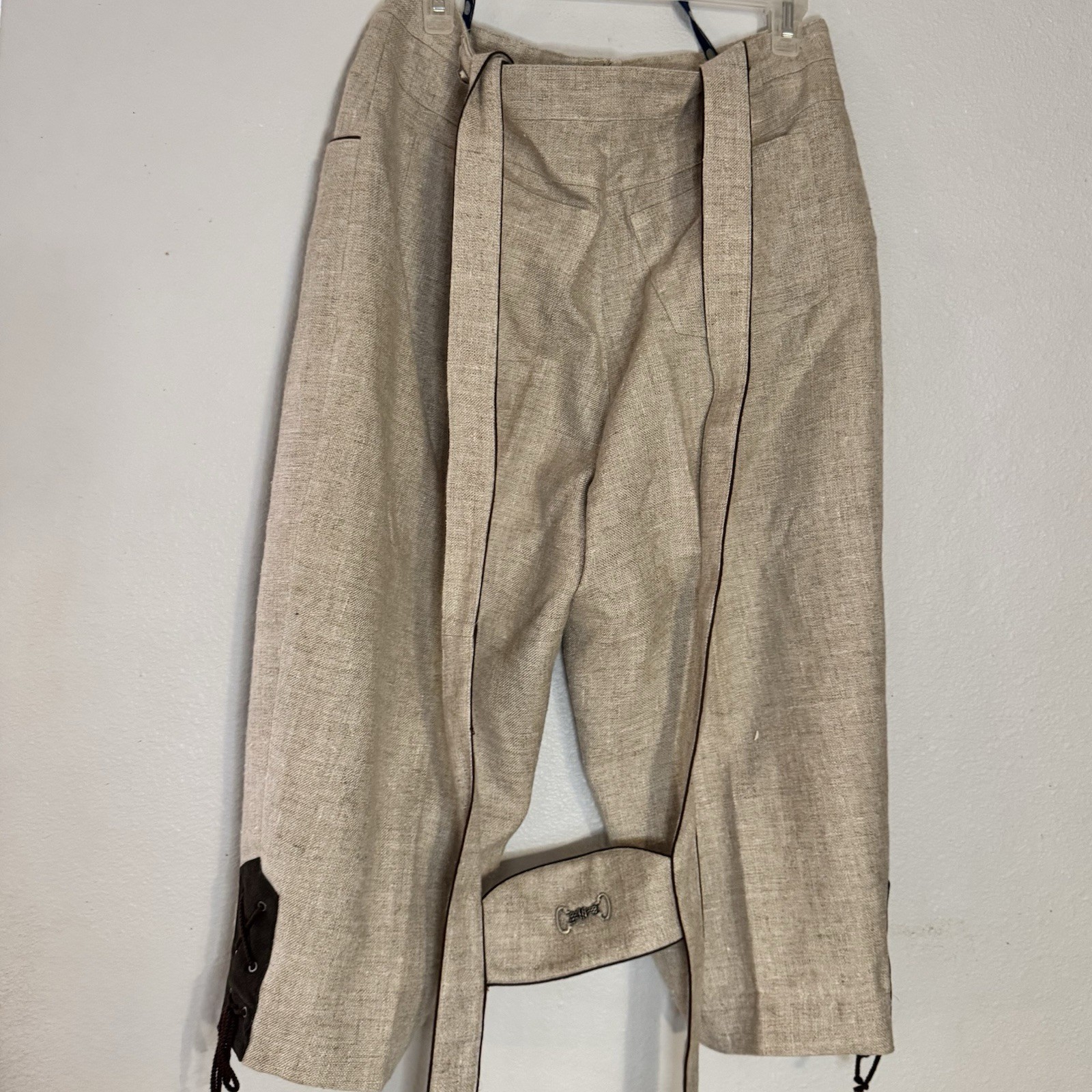 Your Sixth Sense German Trachten Men’s Pants Size 42 Shoulder Straps