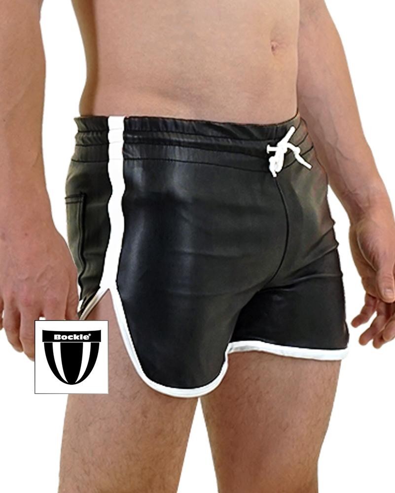 Bockle ® quick pants faux black sexy boxer shorts faux leather pants leather faux