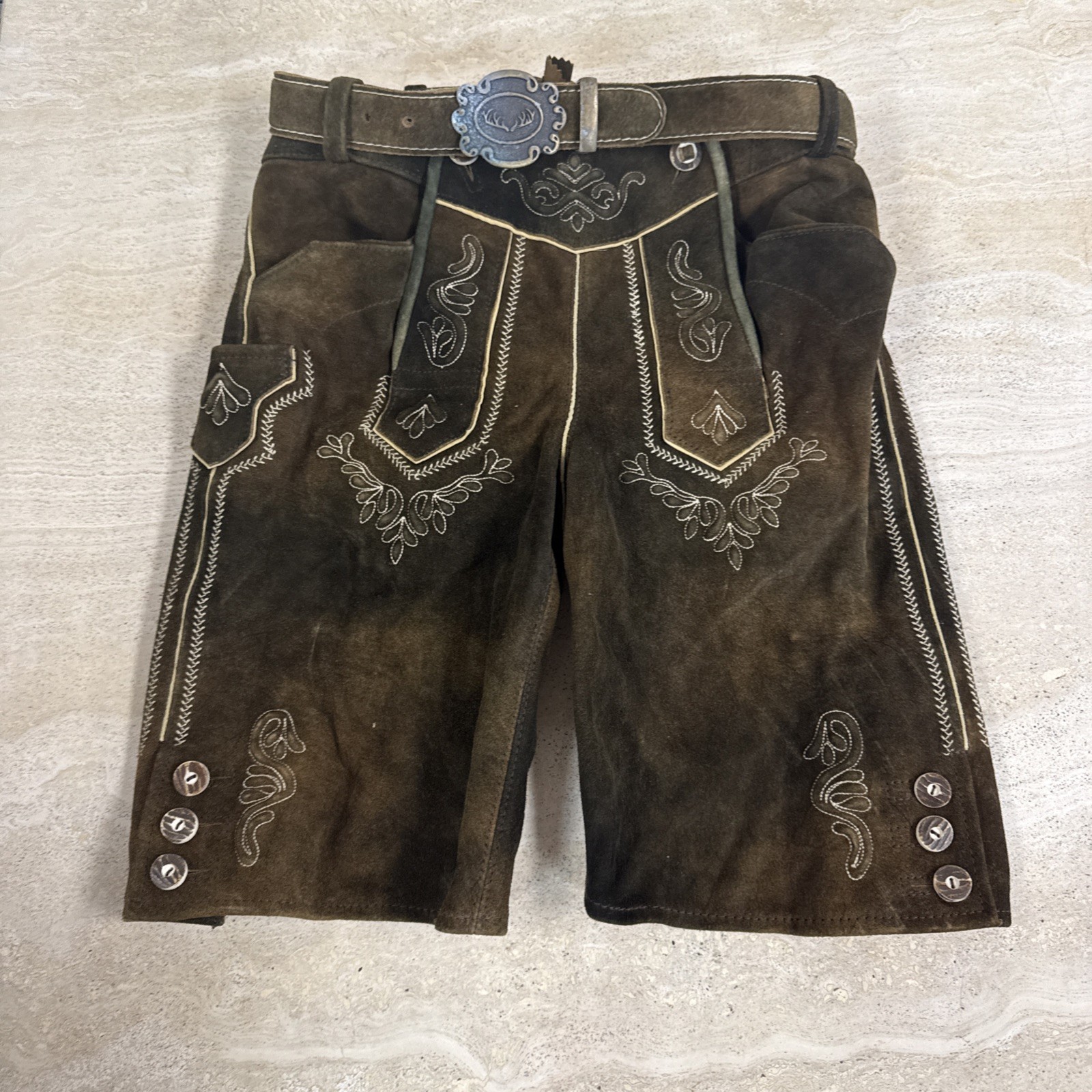 Trachten Oktoberfest Branded – Authentic German Lederhosen Bundhosen USA 44