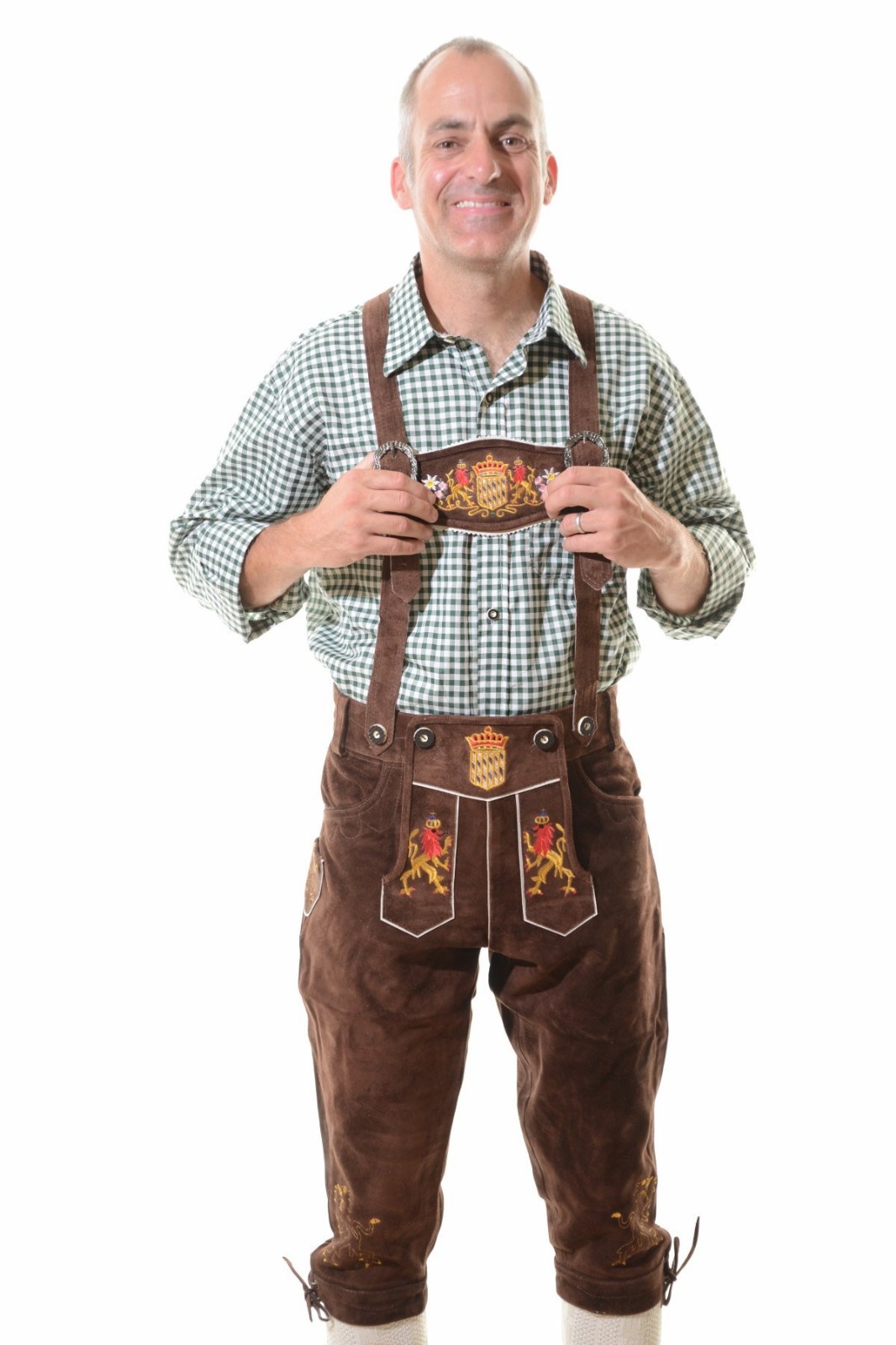 Oktoberfest Lederhosen German Costume German Outfit Tracht Bundhosen #BAYERN*