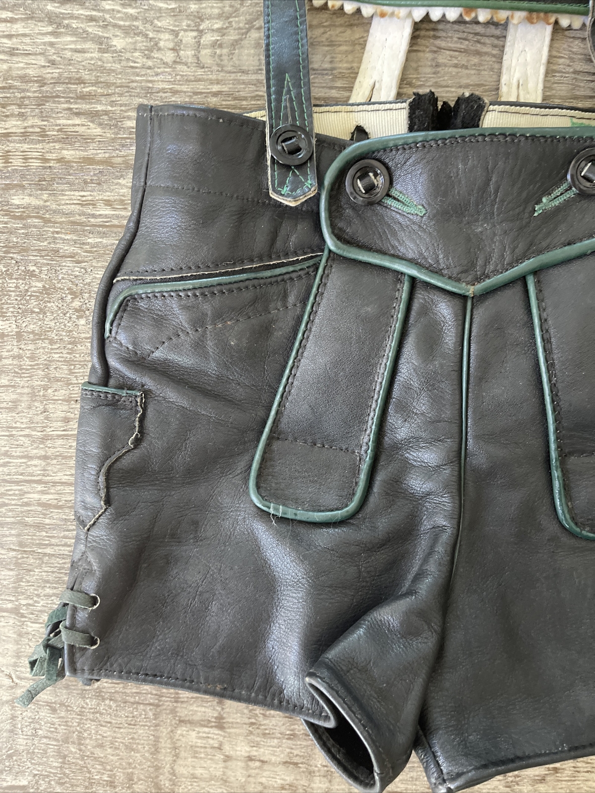 Original Vintage German Childs Lederhosen c1960’s