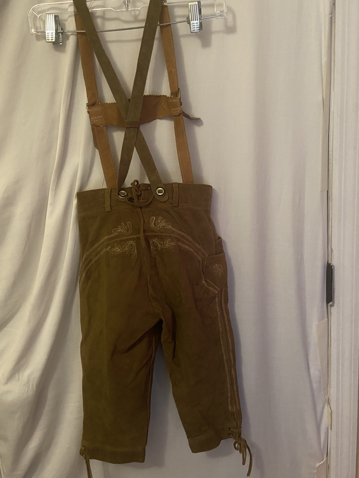 Vintage Lekra Country life Leather Boys German Lederhosen