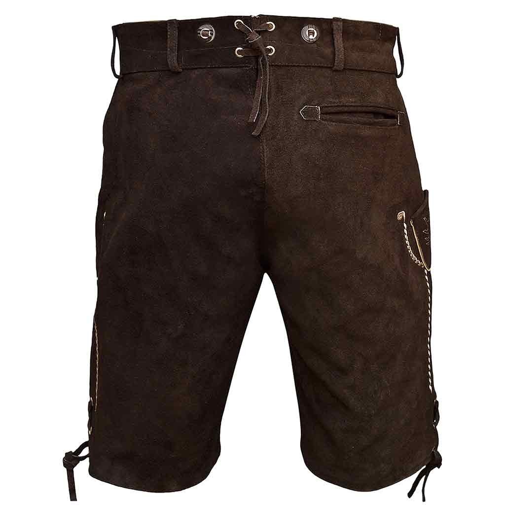 Authentic German Lederhosen Outfit Complete Oktoberfest Costume with German Hats