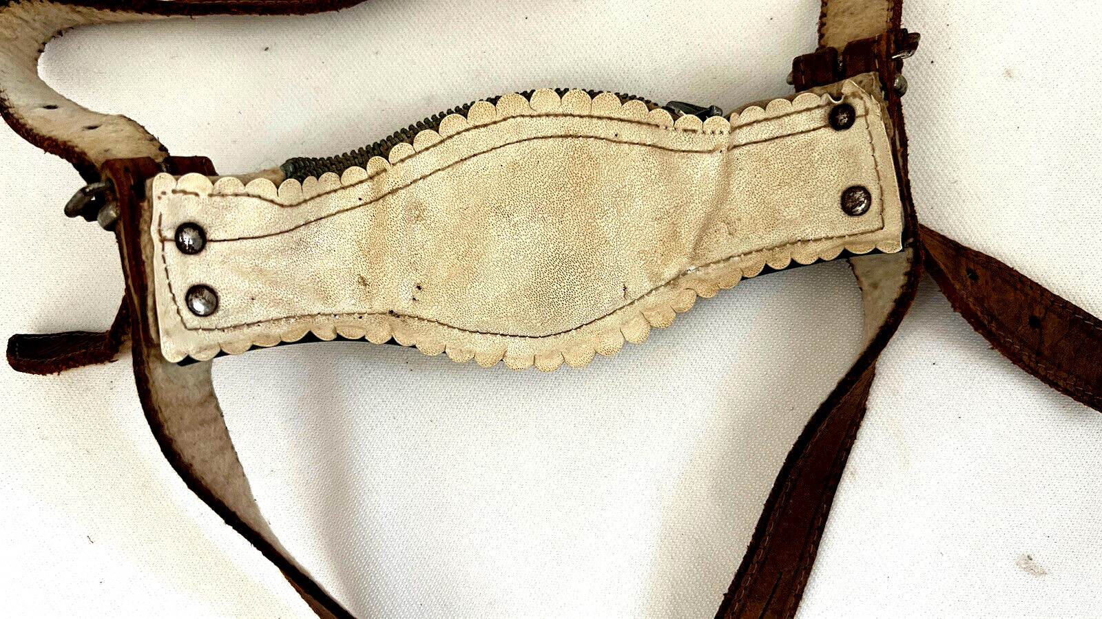 Bergfreund German Lederhosen Leather Deer Stag Oktoberfest Youth Child Boy VTG