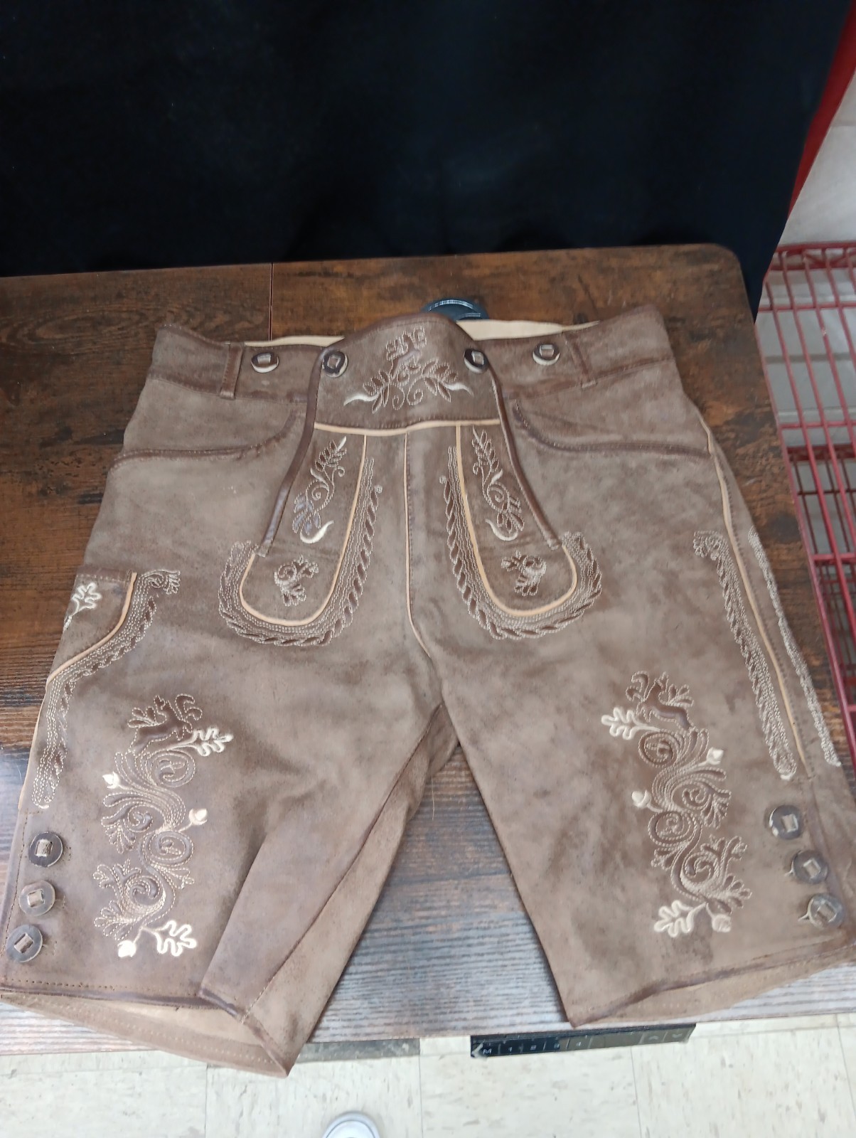 Authentic Lederhosen Men Shorts – Oktoberfest Outfits Men- German Lederhosen…