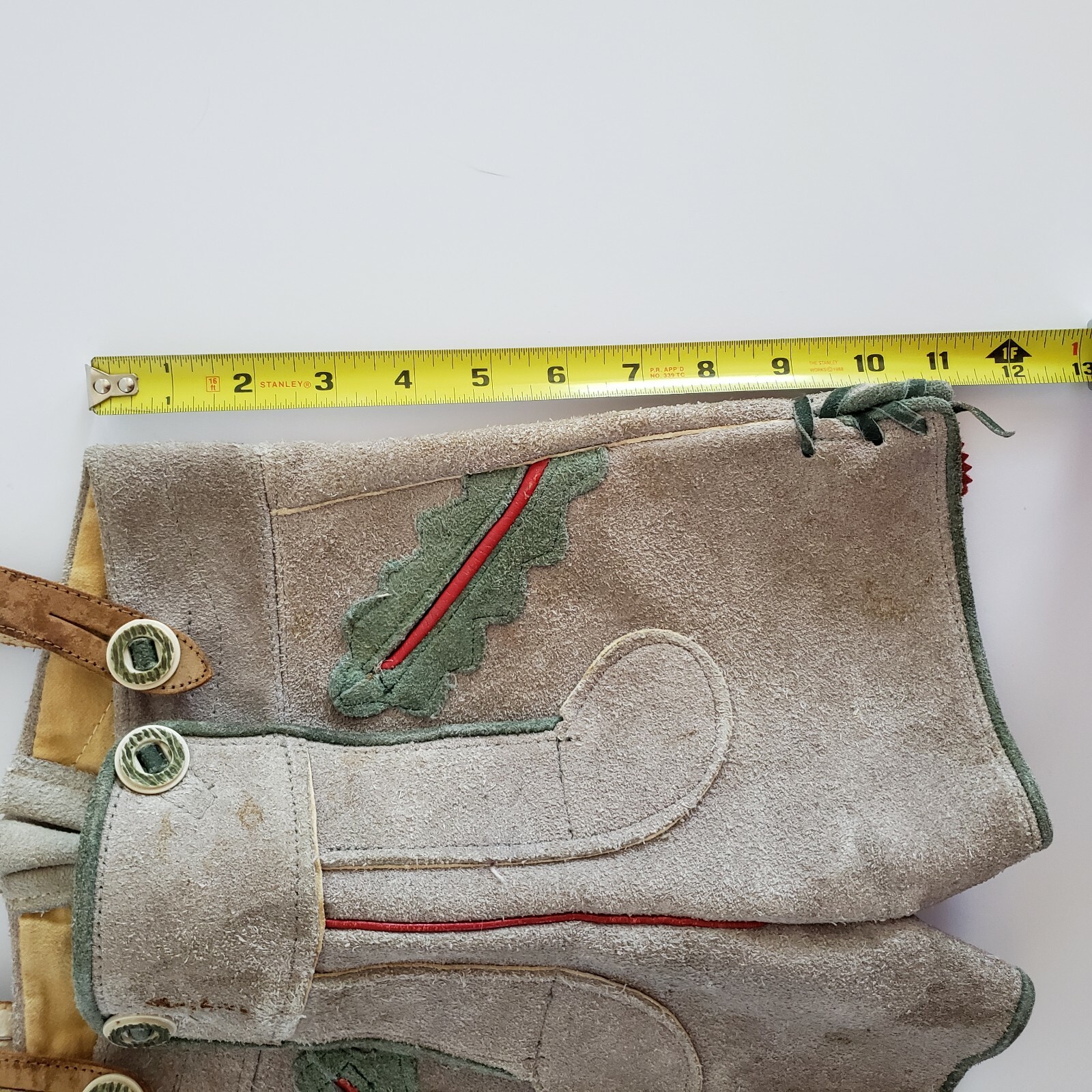Boys Lederhosen Vintage Bavarian Short Alls Suede Oktoberfest Authentic Leather