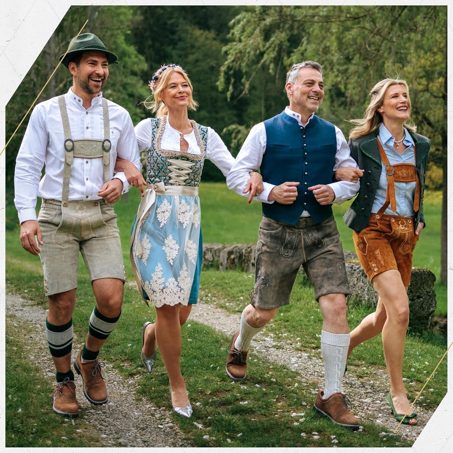 Traditional Light Brown Lederhosen – German Authenticity for Beer Festivals