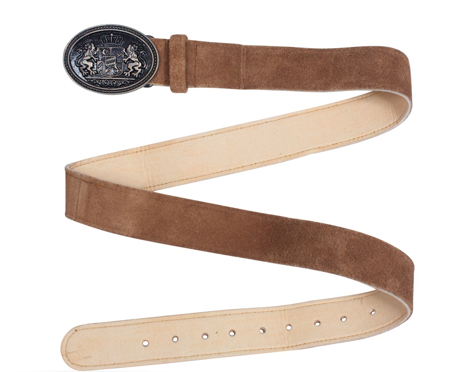 Traditional Lederhosen Short with Belt Men’s Lederhosen Bavarian Oktoberfest