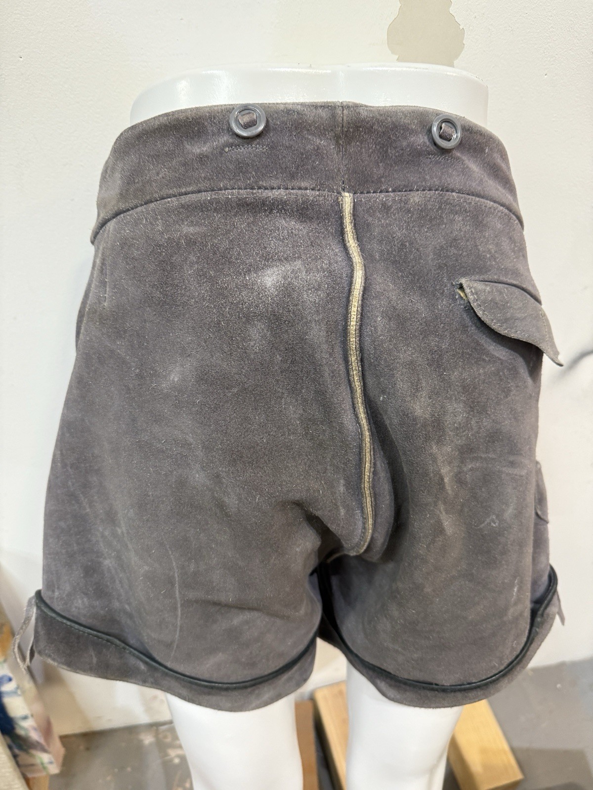 Bergfruend Lederhosen Leather Shorts Boys EU Size 44 – US Size 29