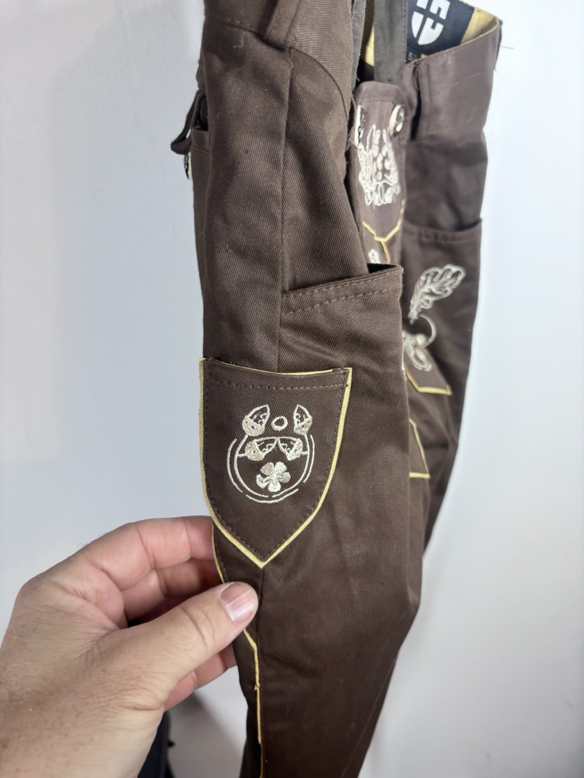 Bavarian Long Mens Bundhosen Oktoberfest Outfit